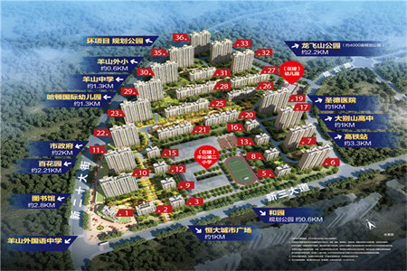 东平北京湾小区3室2厅2卫124.09㎡